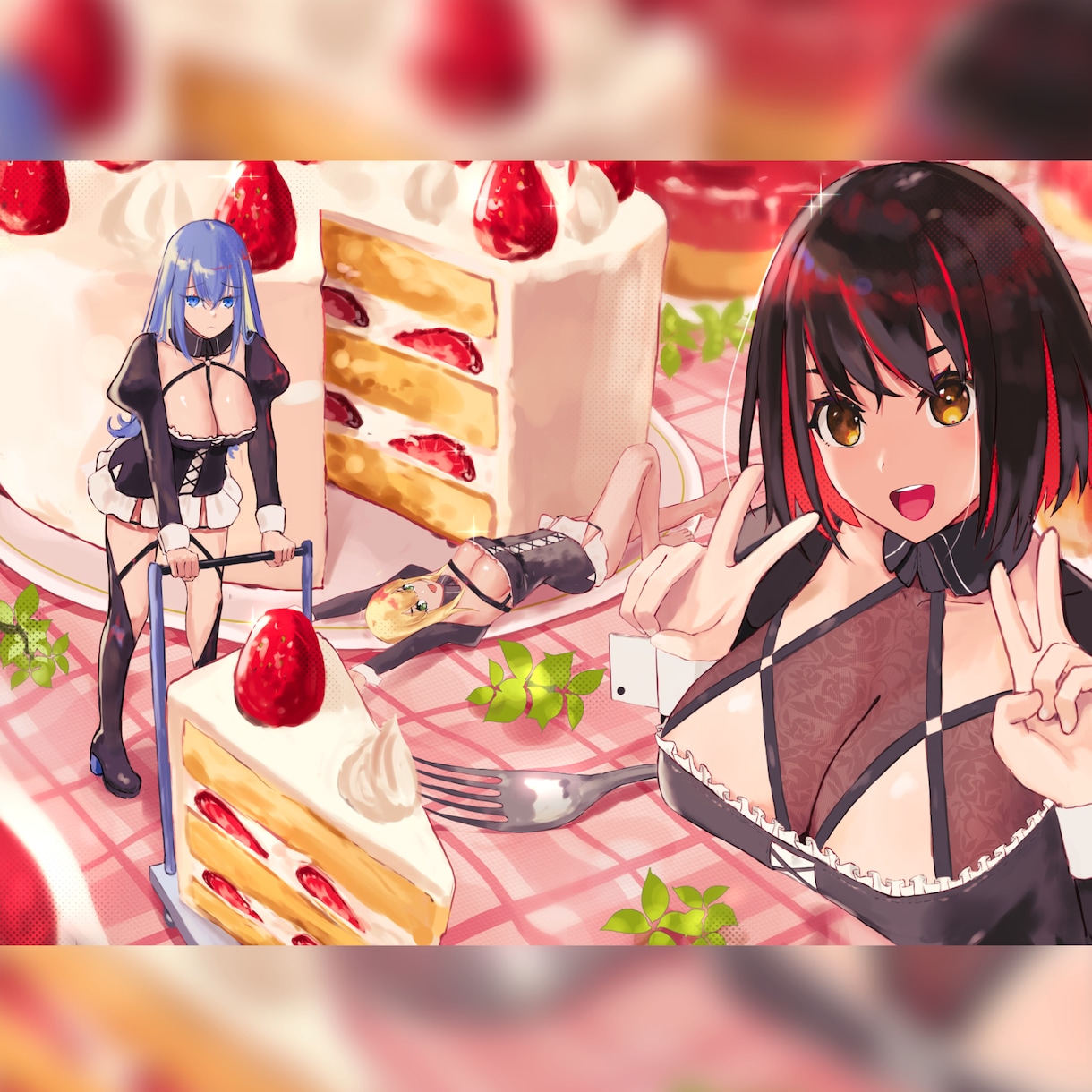 綺麗でかっこいい厚塗りの一枚絵描きます SNS・配信・動画に使えるイラストをご希望に沿って制作！ イメージ6