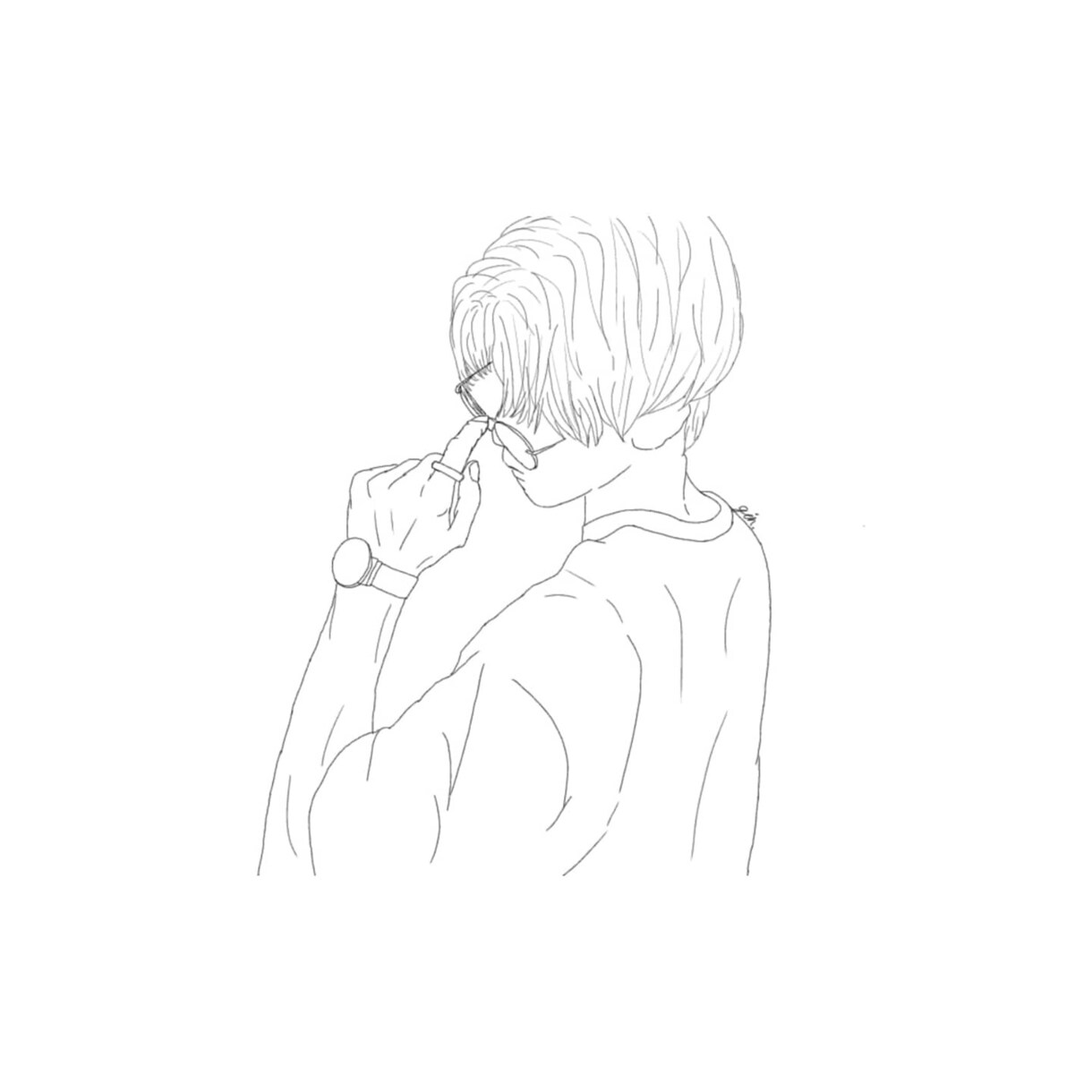 最速！？商用利用にも使えるイラストすぐ描きます ❁似顔絵や思い出をイラストに❁顔なし雰囲気イラスト イメージ3