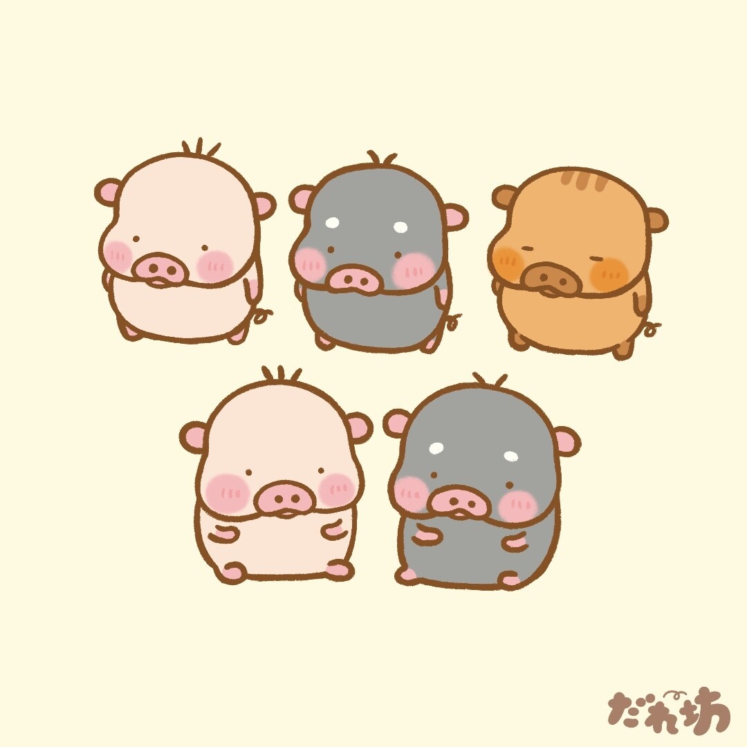 ゆる〜いキャラクター描きます ほんわか・脱力・かわいい・癒される〜 イメージ2