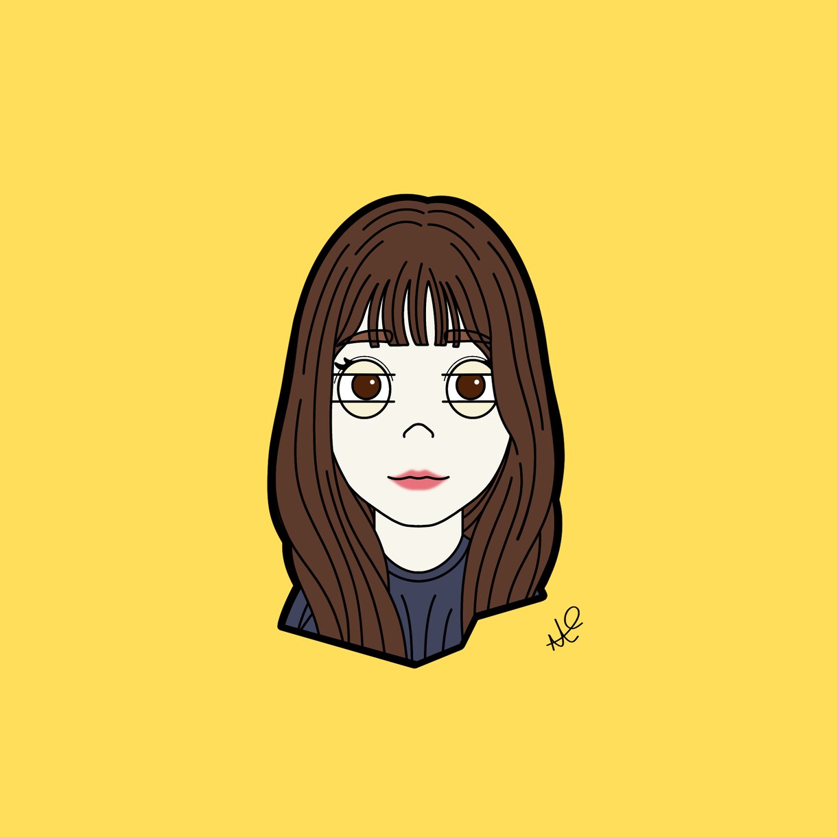 最短１日！おしゃれな似顔絵イラスト描きます お写真・顔画像を元に、似顔絵イラスト・アイコン描きます！ イメージ8