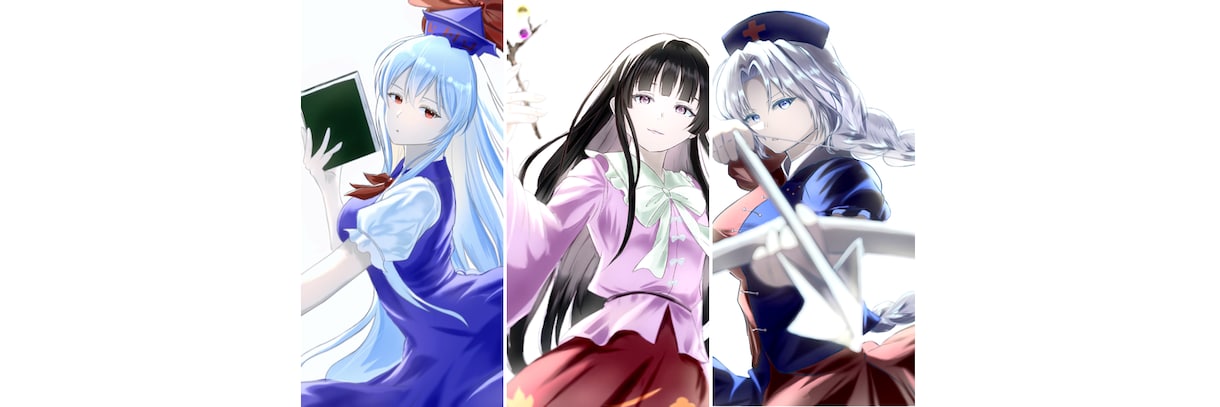透明感〜ダークなイラストを制作します 光と影で物語が伝わる1枚絵に￤小説・MV・ゲーム・アイコン等 イメージ3