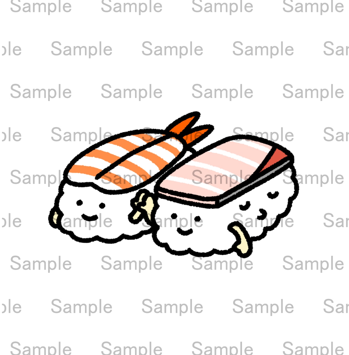 修正＆小物無料！迅速丁寧！食べ物アイコン描きます 修正は無制限！迅速かつ丁寧に、納得いくまでお付き合いします！ イメージ5