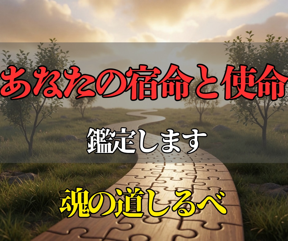 霊視｜魂の道しるべ｜あなたの宿命と使命を視ます 生まれてきた意味を、やさしい言葉でお届けします イメージ4