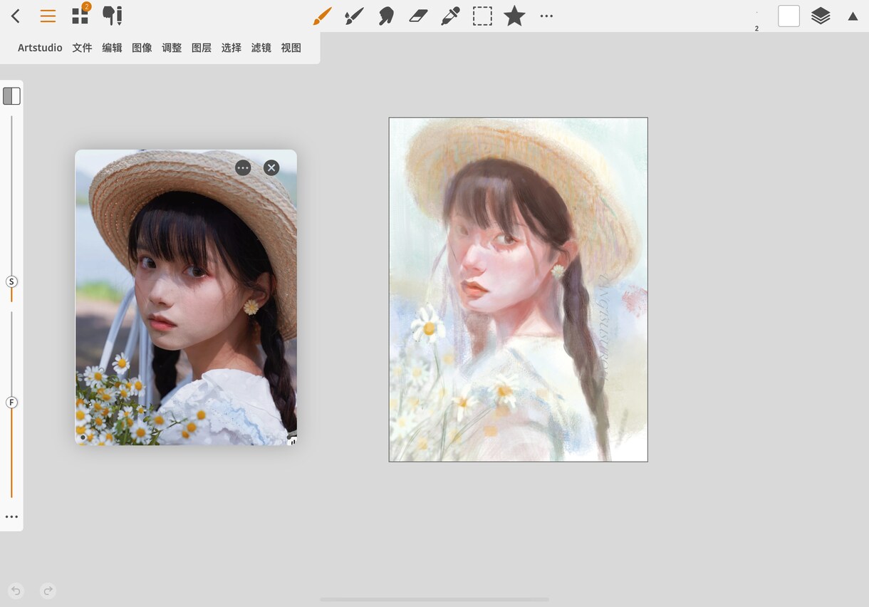 リアルなタッチで油絵風の似顔絵描きます リアルなタッチで油絵風の似顔絵を描きます　イラストを届けます イメージ8