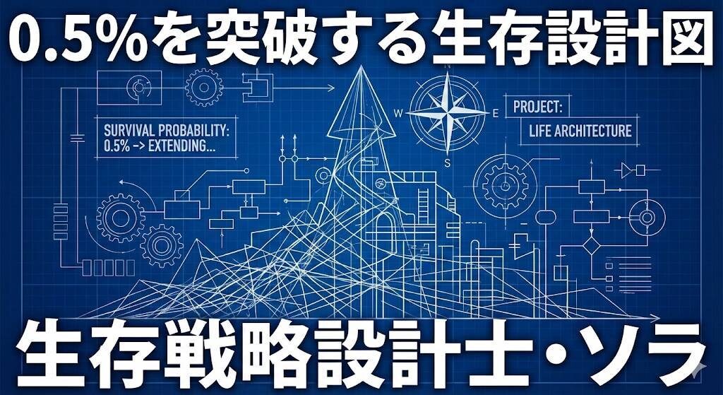 苦しさを突破する。生存戦略設計士の相談室ます ​慰めは不要。0.5%を「一択」へ拡張する生存戦略設計図 イメージ1
