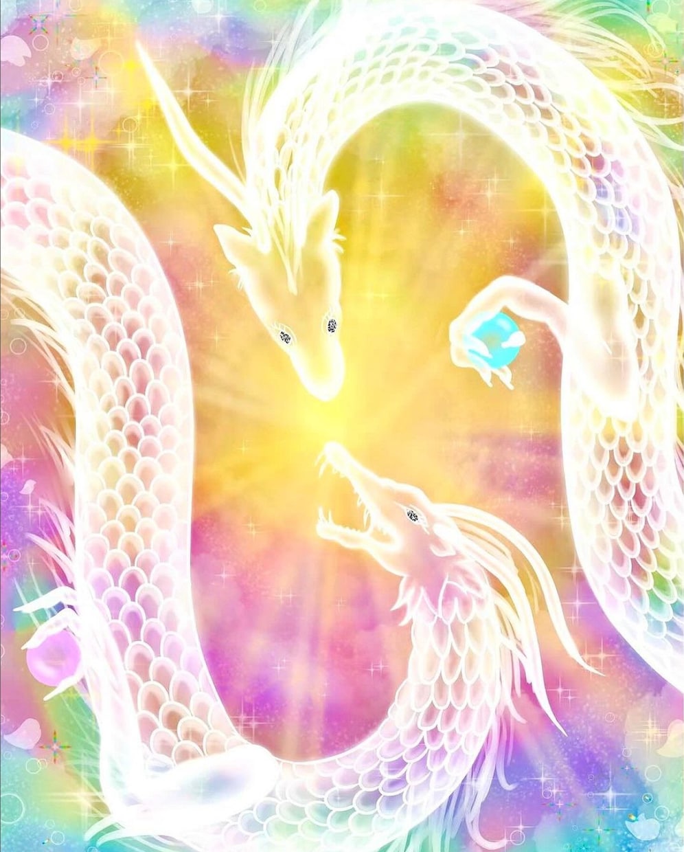 背景なしの女の子や花のイラスト絵描きます 綺麗で他と被らない幻想的なイラストを提供します イメージ4