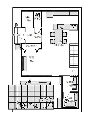 見やすい間取り図を格安で作成します マイホーム建築や家の模様替えに、理想の間取りを作りしょう！ イメージ2