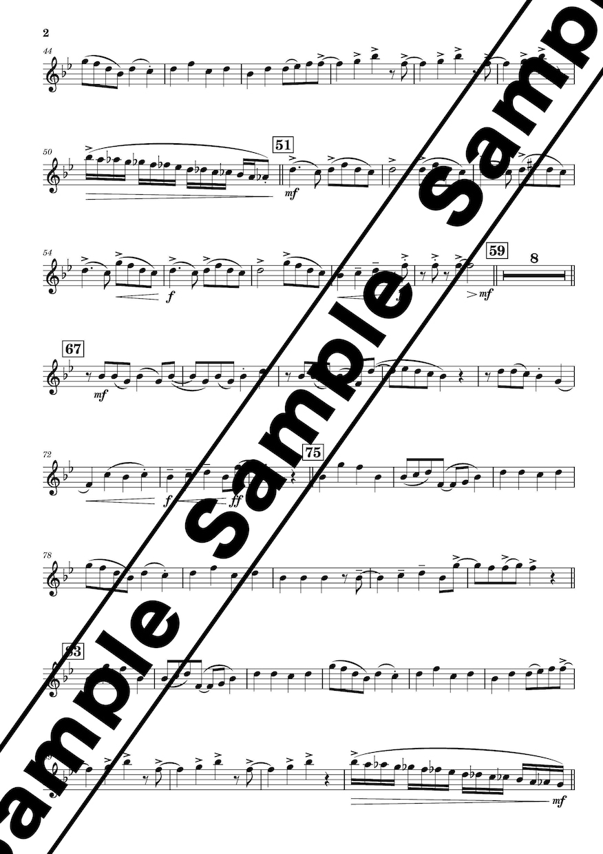 アンサンブル編曲を承ります どんな編成でもどんと来い！！！！ イメージ3