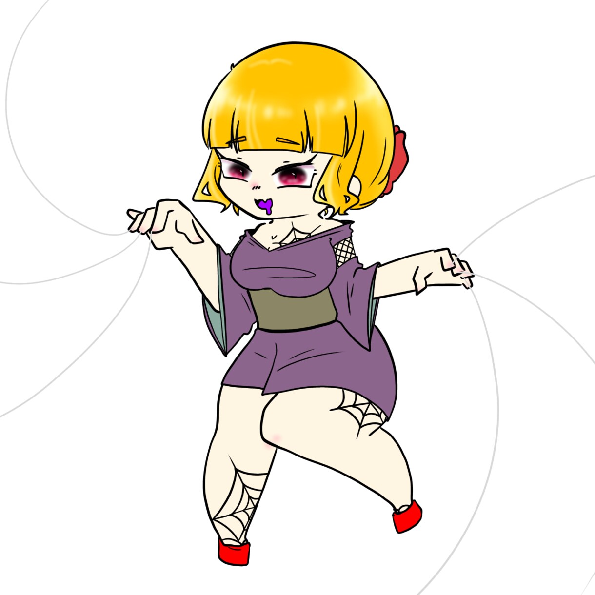 キャラ制作から立ち絵まで一括作成出来ます ステータス等を伺い、キャラの掘り下げや立ち絵を作成します。 イメージ6