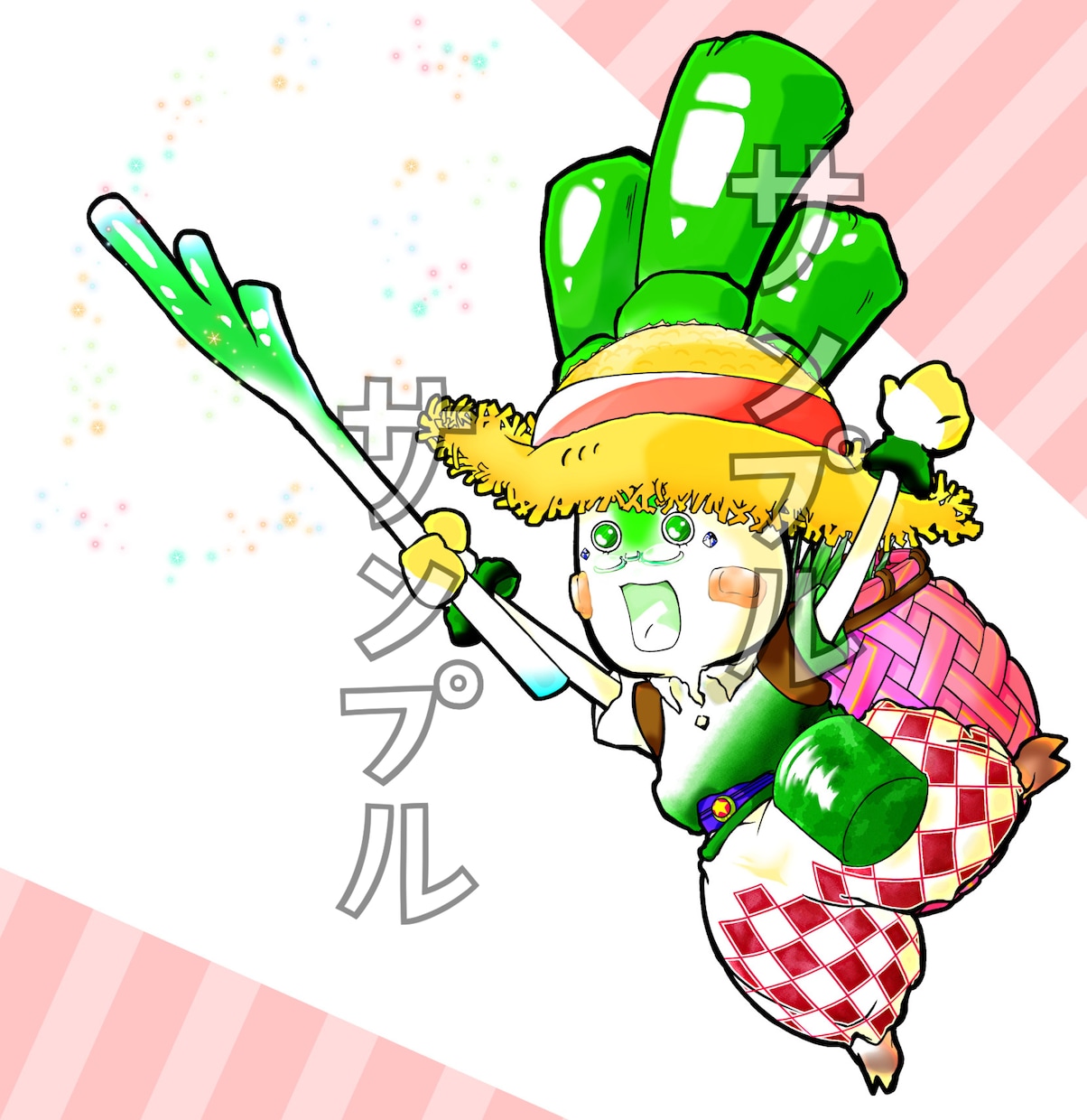 かわいいミニキャラ&一枚絵お描きします アイコン、ヘッダー、サムネイルなどに用途は様々！! イメージ2