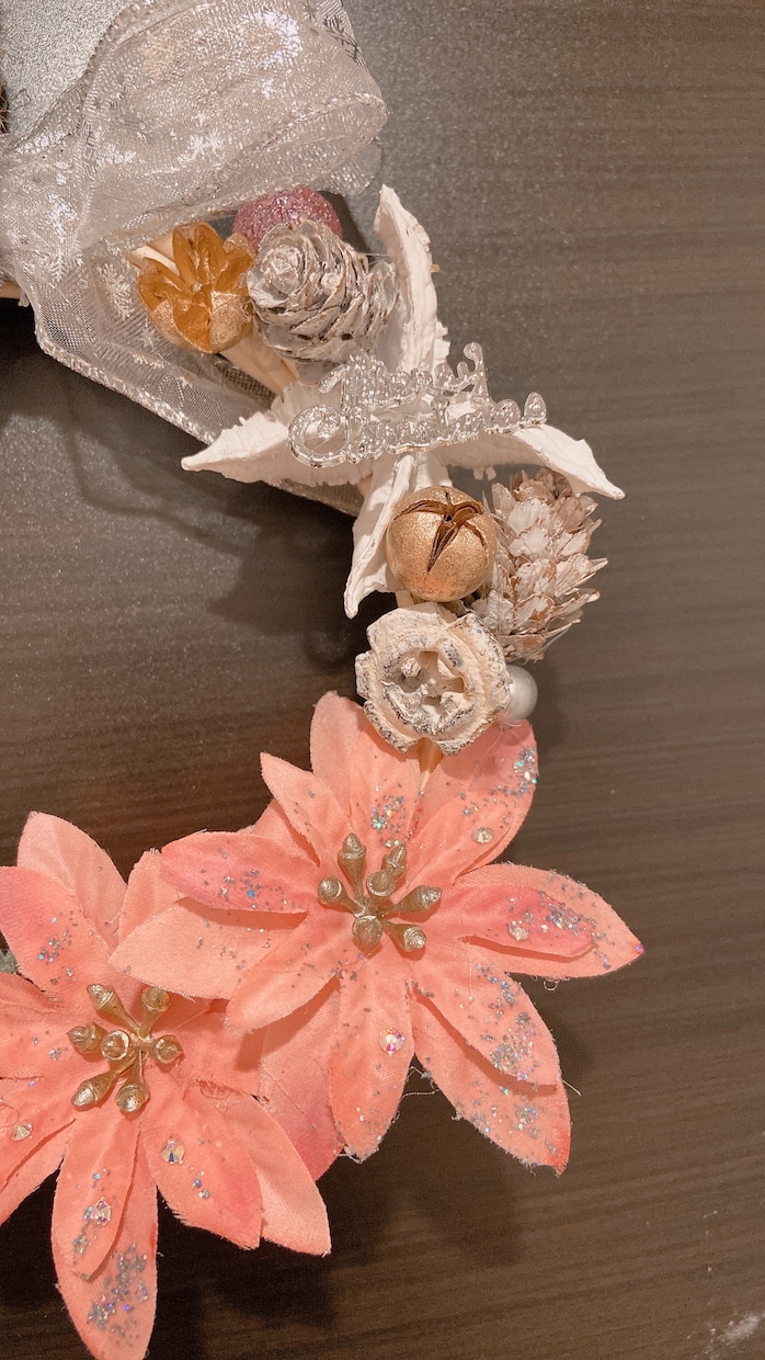可愛季節にぴったりなリースや小物を作ります オリジナルクリスマスリース　リースアクセサリー、小物 イメージ3