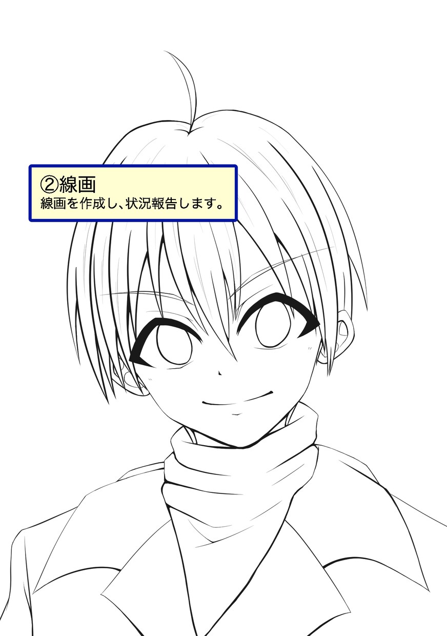 かっこかわいい男の子のアイコン作成します かっこかわいい系の高校生〜大学生の男の子イラストが得意です！ イメージ3