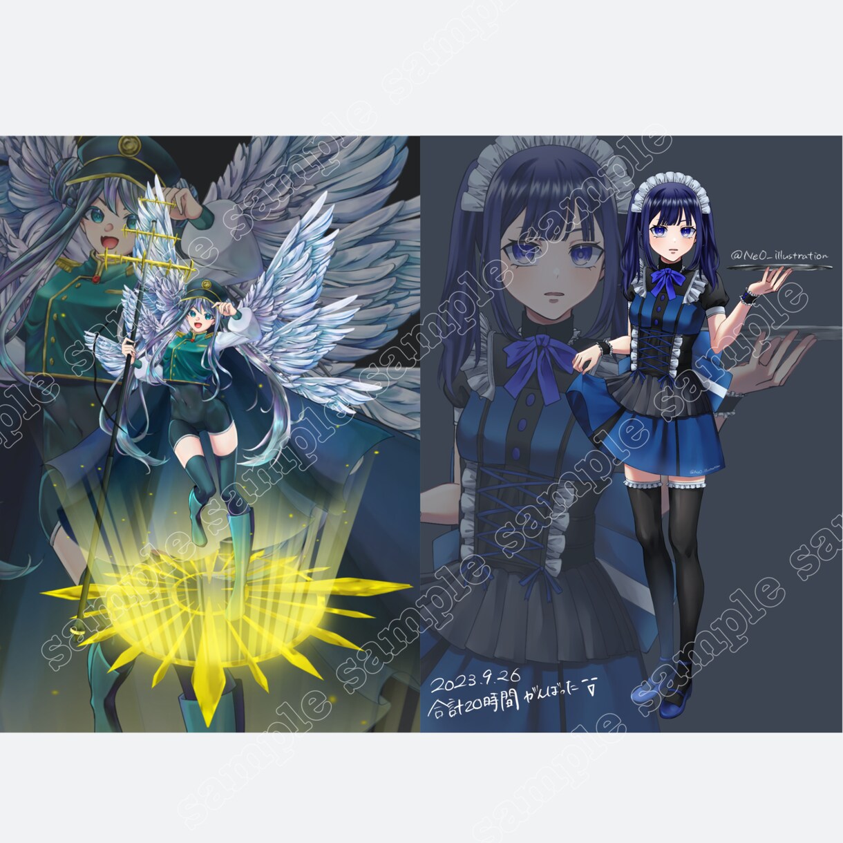 魅力的なキャラクタデザインを致します あなただけの魅力的なキャラクターデザインを行います イメージ5