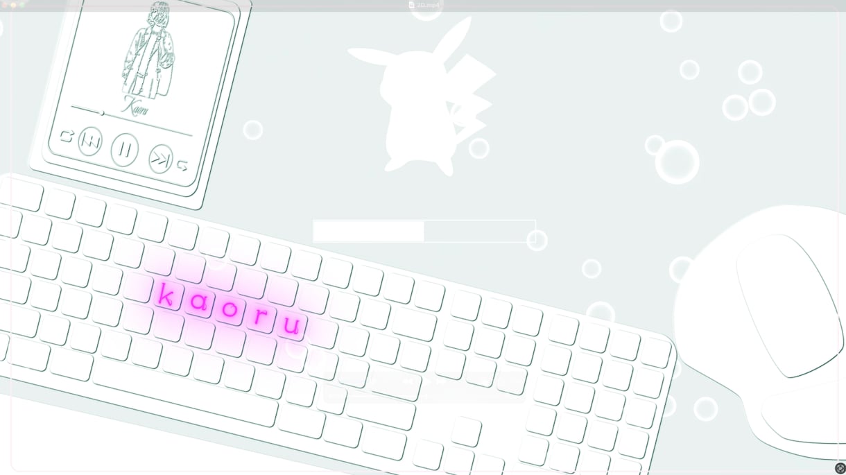 OP/ED/待機画面_動画制作します 「魅せる瞬間、心に残る映像を。」 イメージ1