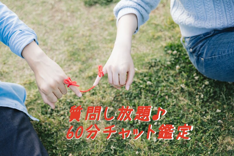 たっぷり60分♪あなた恋愛のお悩み鑑定します 電話が苦手な方におススメ。鑑定後からチャット開始！ イメージ1