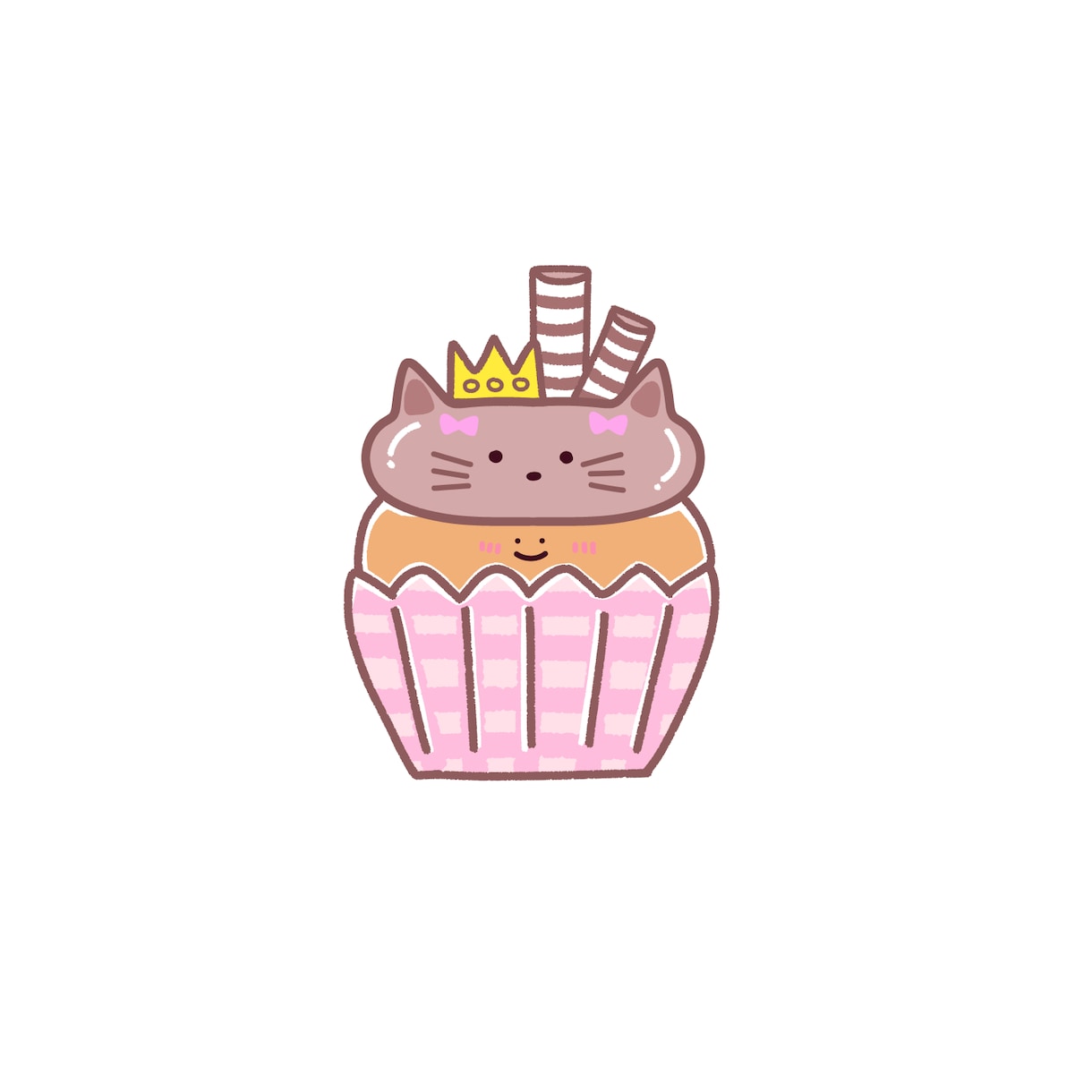 ゆるかわいいSNSアイコンイラストお描きします ほのぼのポップでゆるい食べもの、お花、お魚、動物など！ イメージ9