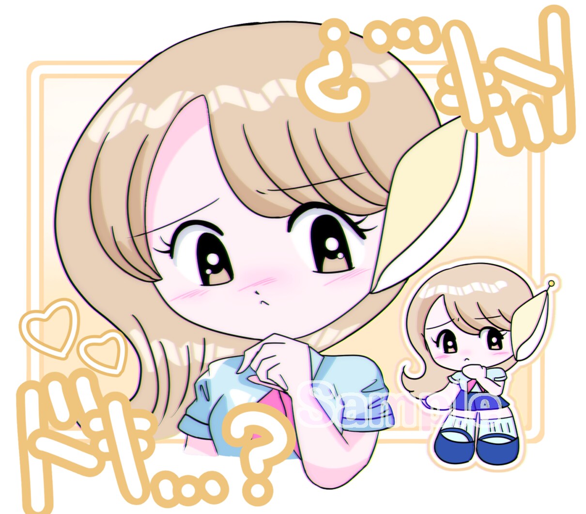 リテイク無し・あなたのOC可愛く描きます あなたのOC可愛く描きます♪二次利用OK★ イメージ3