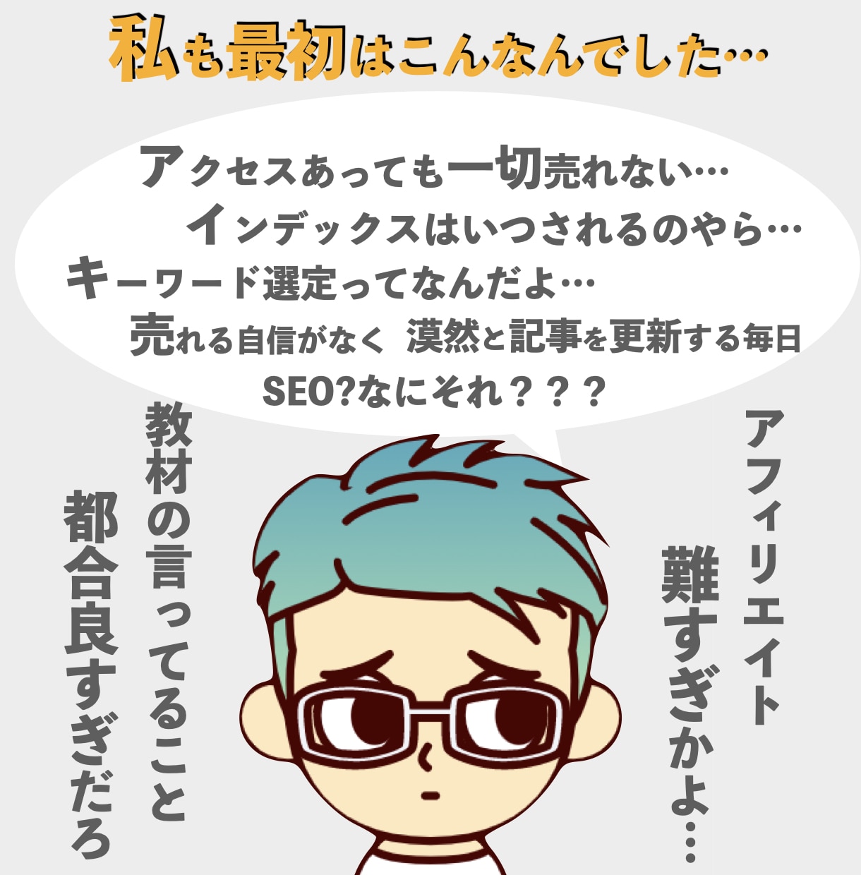 アフィリエイトのブルーオシャン戦略こっそり教えます 【初心者から上級者】SEOアフィリで消耗しないロジカルな手法 イメージ2