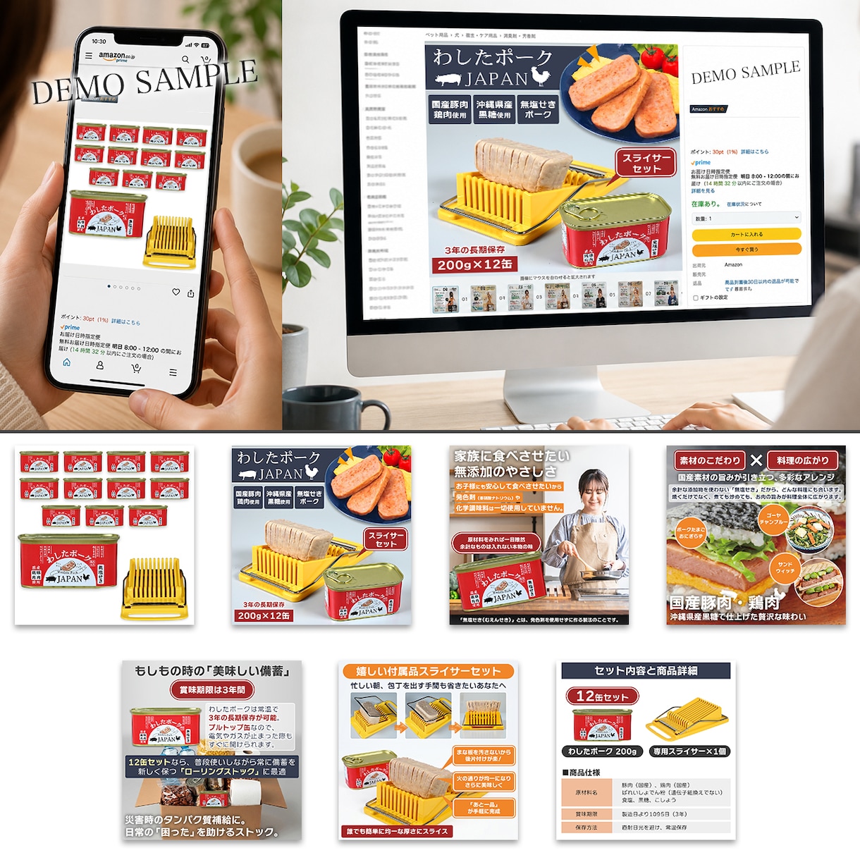 Amazon・楽天・ヤフー他EC商品画像作成します 新商品出品・新規参入の方や今のカタログ画像を改善したい皆様へ イメージ3