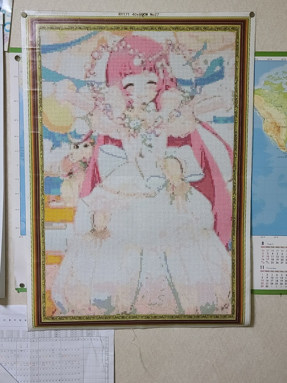 ダイヤモンドアートを代わりにお作りします オリジナルの推しの画像をお部屋に飾りたい方必見！！ イメージ1