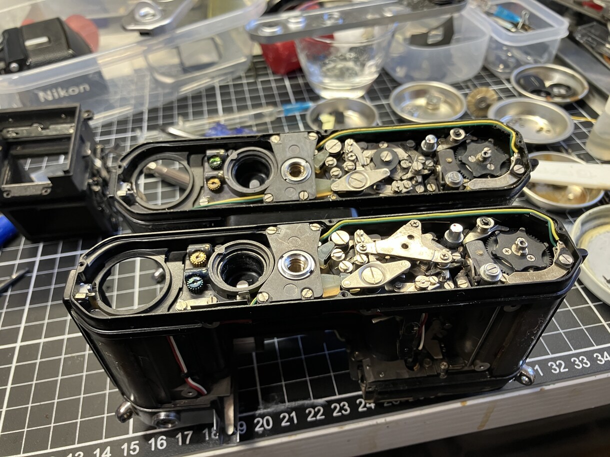 フィルム一眼レフカメラの修理をお受けします 機械式一眼レフ（主にニコン製）の修理を格安でお届けします。 イメージ4