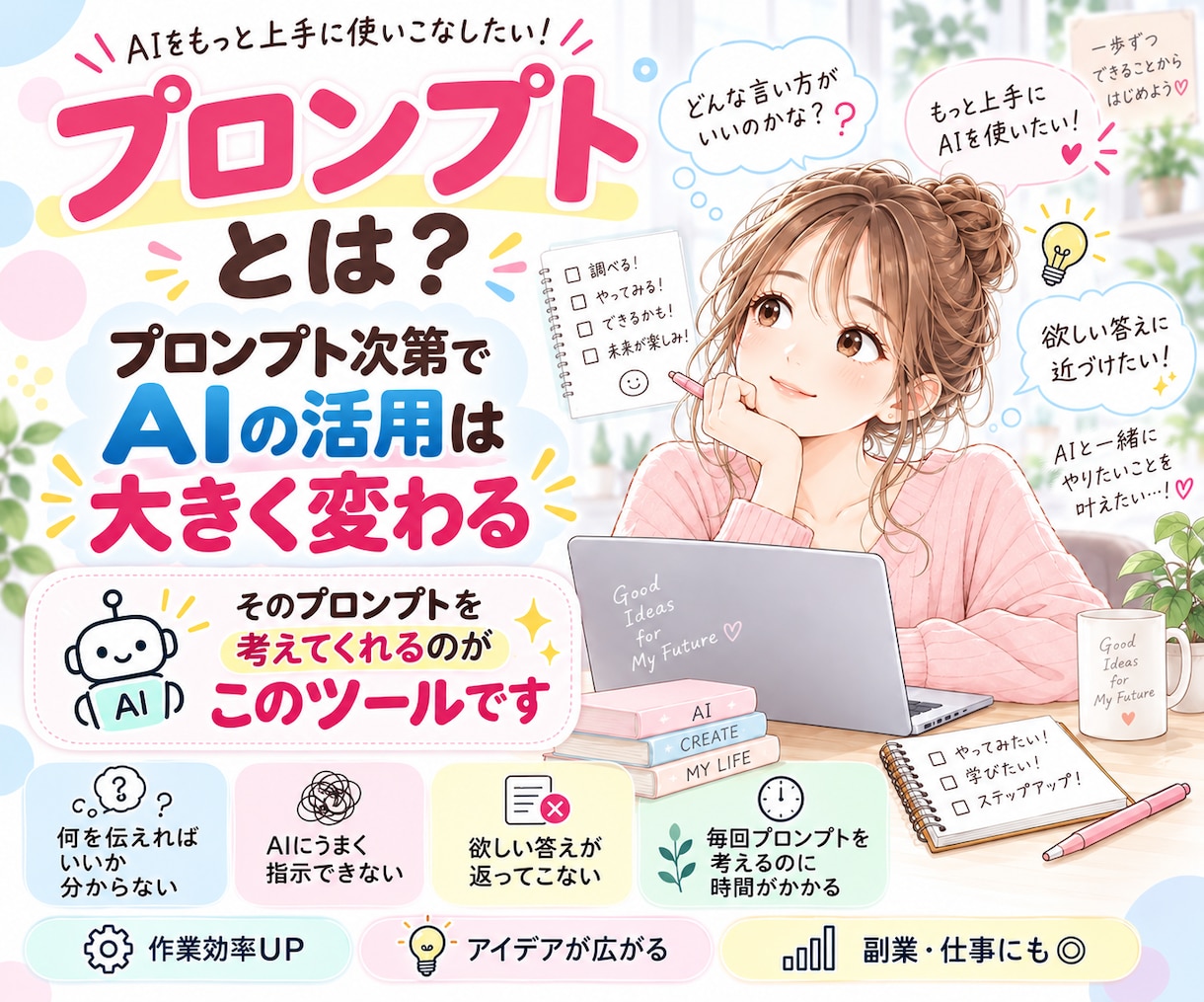 電子書籍用のプロンプト作成ツールを提供します プロンプト作成からEPUB化まで、電子書籍づくりをサポート！ イメージ3