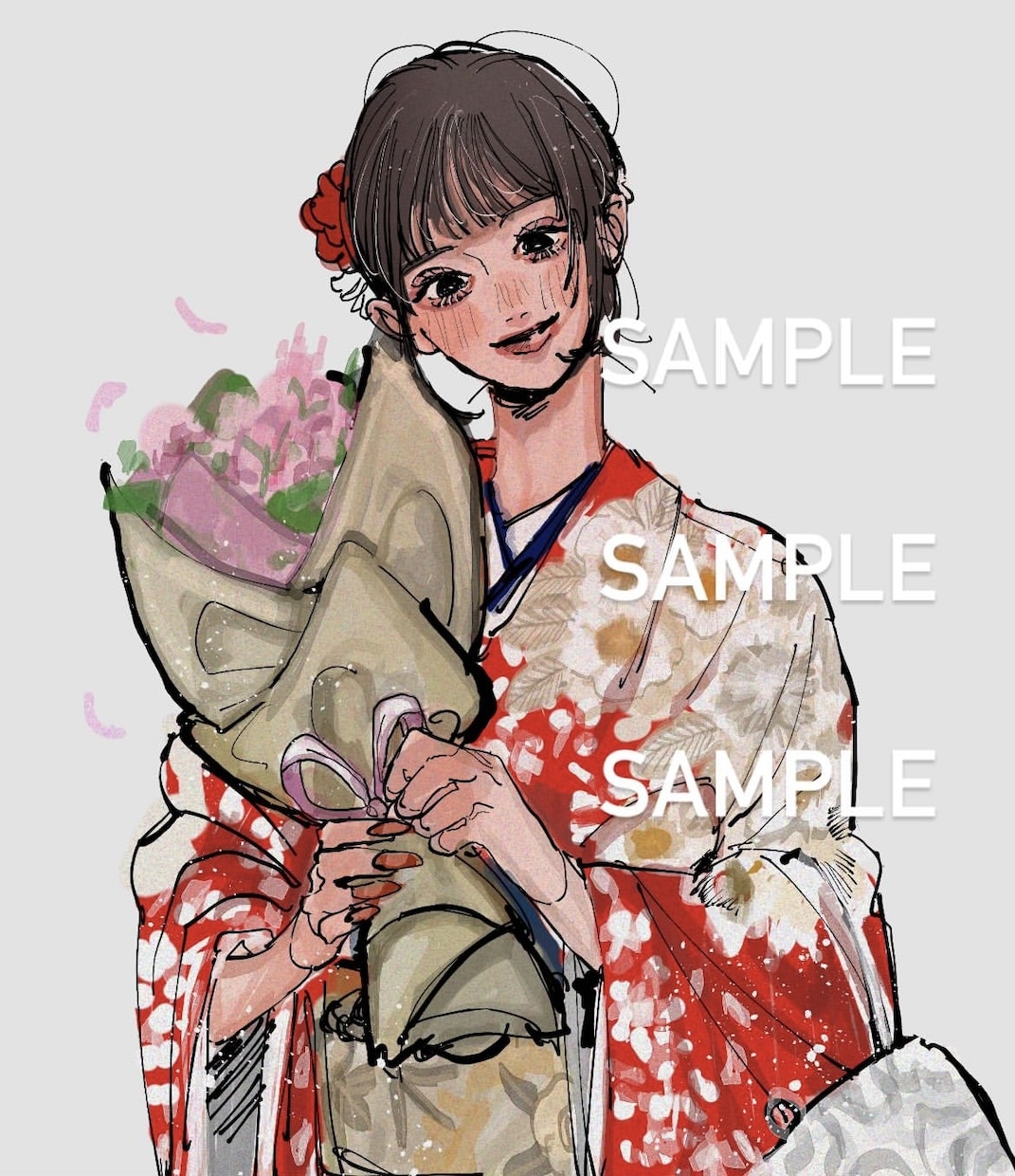 オシャレで個性的なアイコンイラストを制作します あなたの個性を最大限に活かした一枚を イメージ8