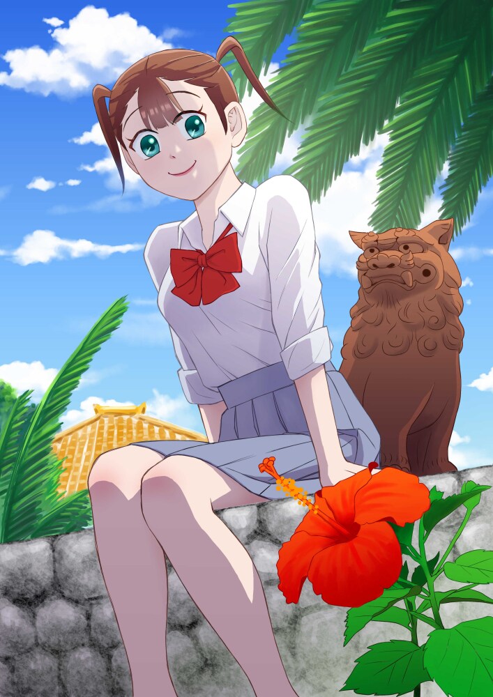 女の子のイラスト描きます シンプル、落ち着いた雰囲気をお求めの方 イメージ4