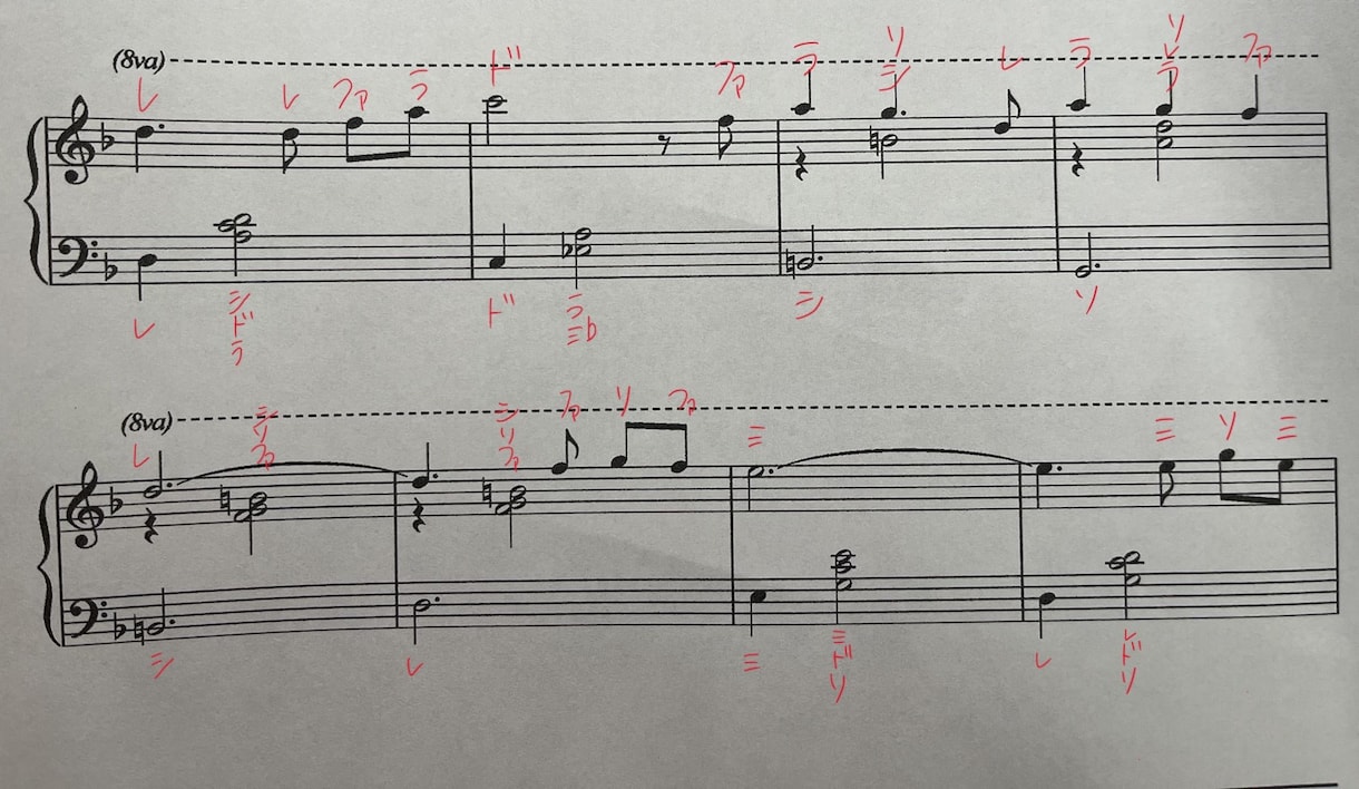 譜面にドレミファソラシドをふります 現役音大生にやらせてください！ イメージ2