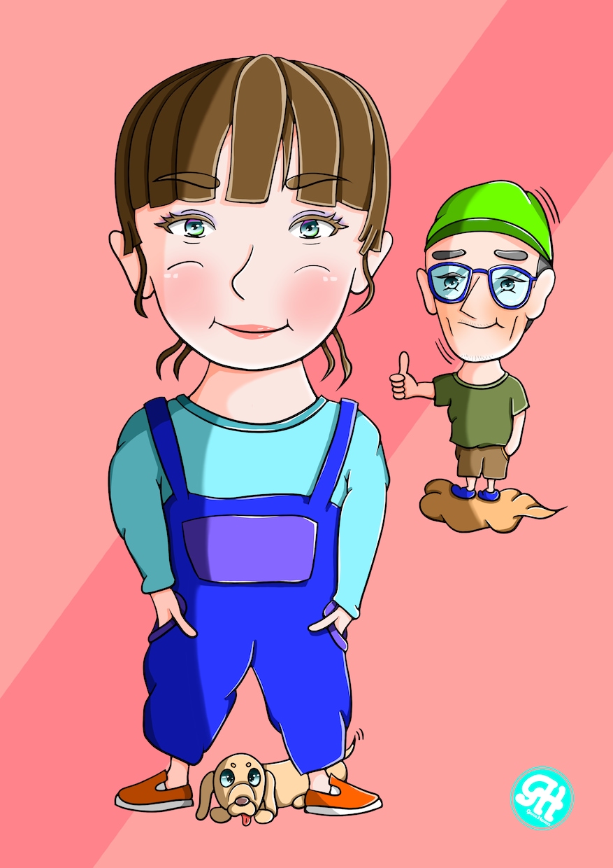 デフォルメキャラ描きます あなたの写真からオンリーワンのキャラクターを生み出します イメージ8
