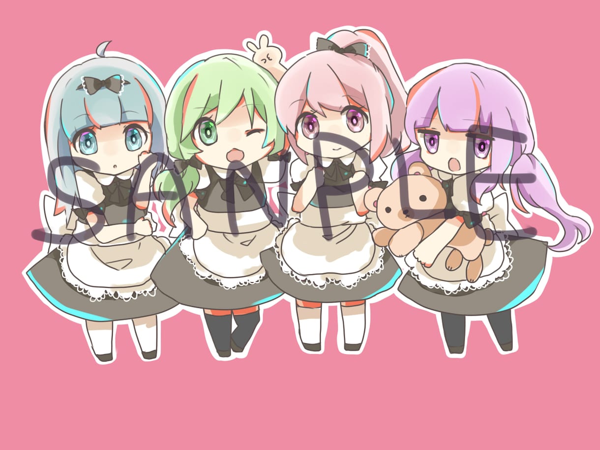 年賀状に使えるイラスト描きます 年賀状の挿絵として使うものに困った時 イメージ3
