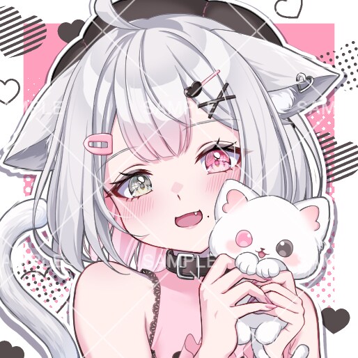 SNS等に使えるかわいいアイコン描きます きらきら・ポップ・かわいいアイコンお描きします！ イメージ1