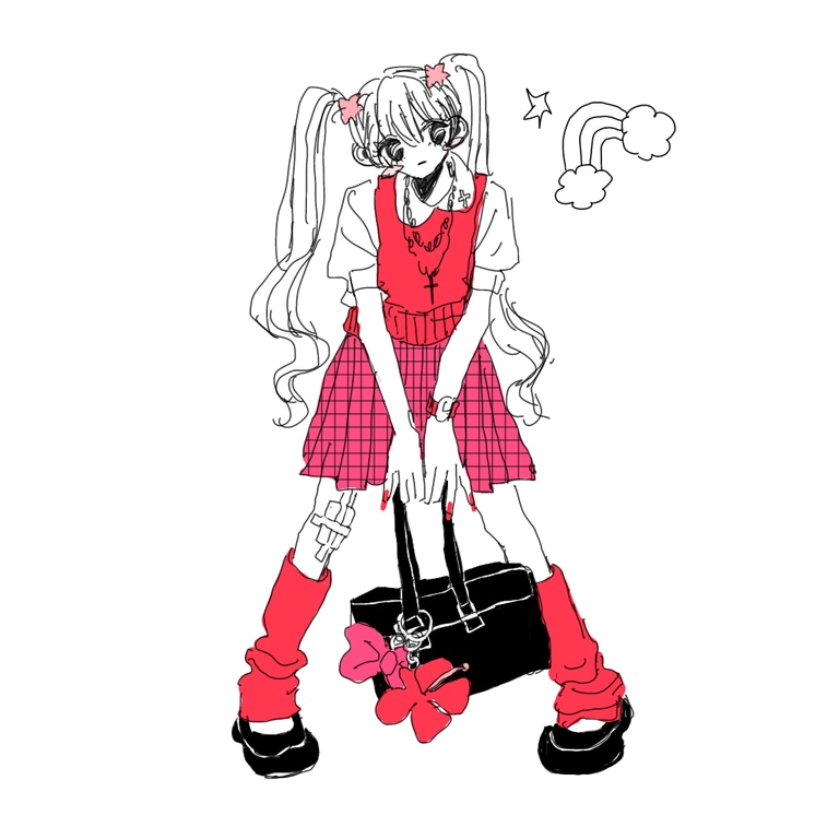 SNSアイコンなど！ゆるかわいい女の子描きます SNSで使いやすい、ポップでオシャかわイラスト イメージ1