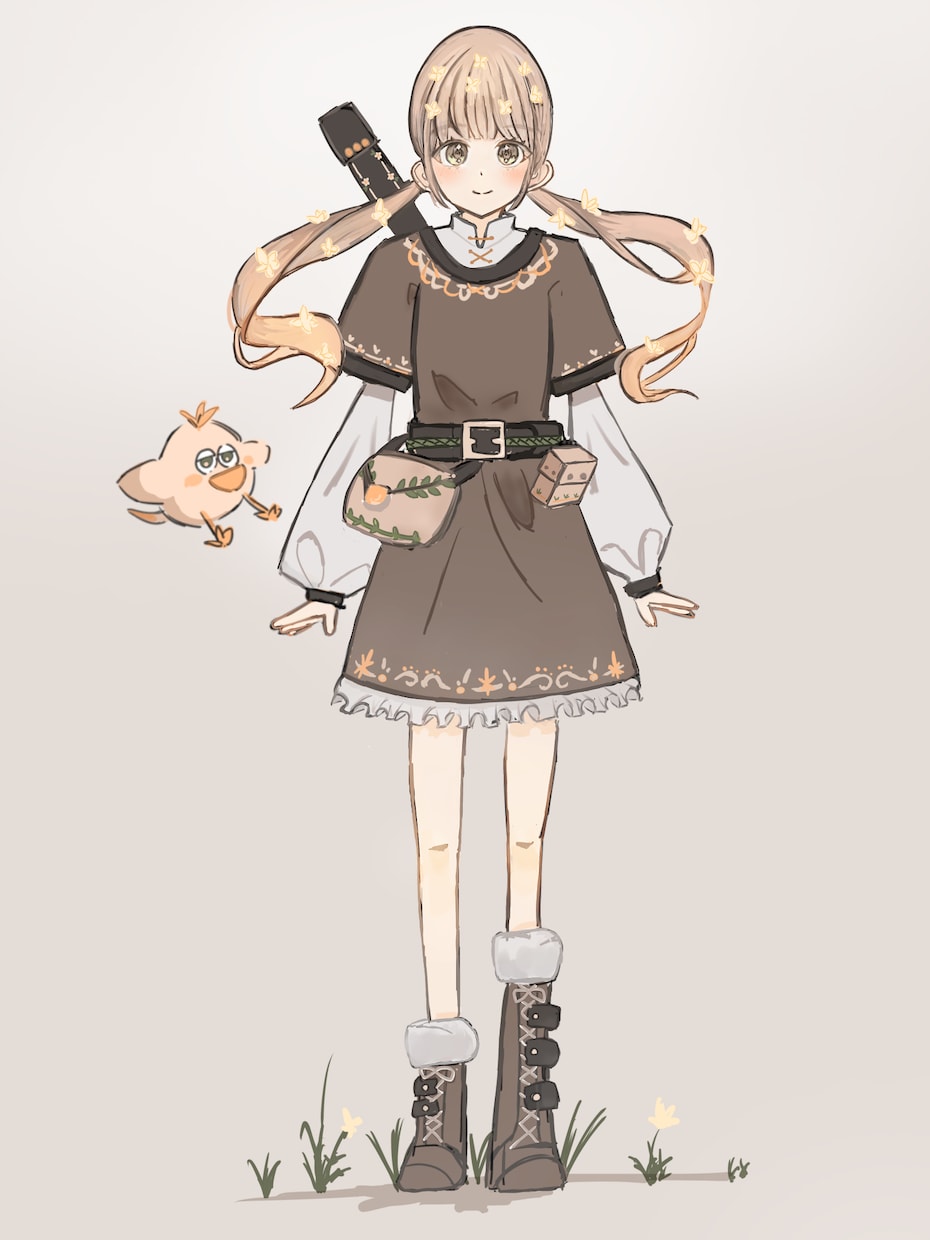 優しい色合いで可愛い女の子を描きます 厚塗りイラスト好きな方におすすめ！細かい背景も得意です。 イメージ3