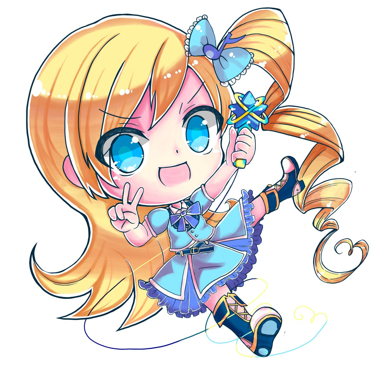 可愛いミニキャラ描きます 動画やVtuberさん用に何でもどうぞ！ イメージ4