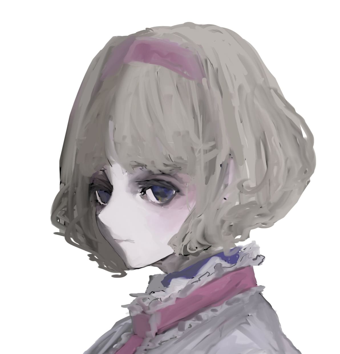 SNSで使えるアイコン描きます 厚塗りで彩度低め質感の強めな絵が描けます！ イメージ4