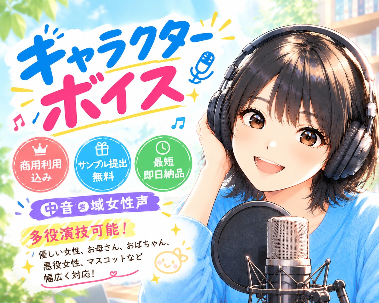 現役ママが優しく強い女性を演じます 落ち着いた、優しい役からコミカルな役まで、幅広く演じます！ イメージ1