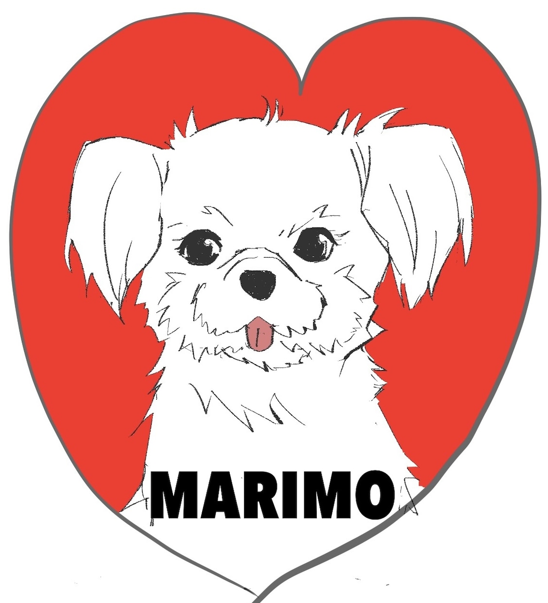 あなたの愛犬のイラストを描きます デジタルイラストであなたのワンちゃんのイラストを描きます イメージ2