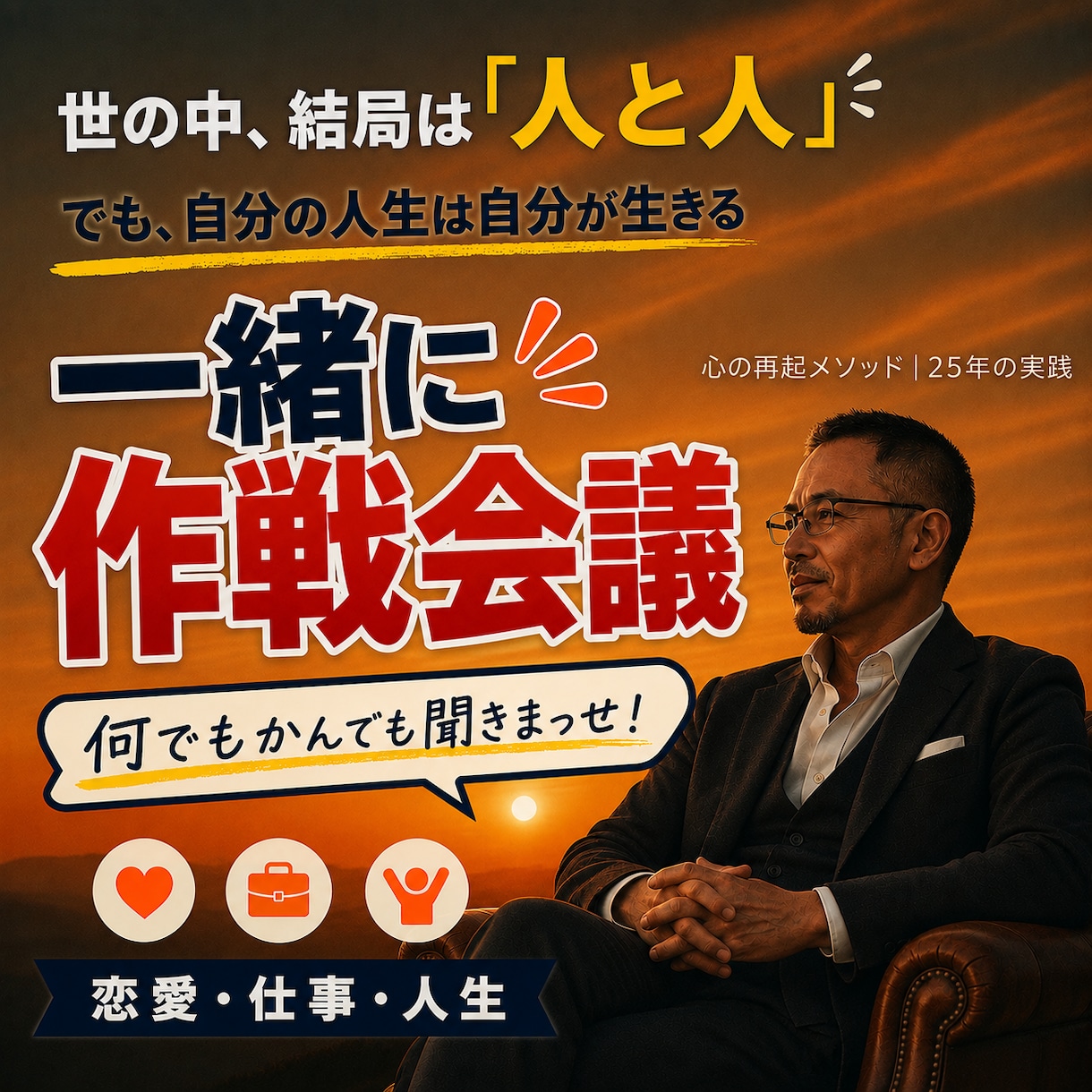 答えが出ない時❗️【”一緒に作戦会議”】します 何でもかんでも聞きまっせ‼️【一緒に作戦会議】しましょう❣️ イメージ1