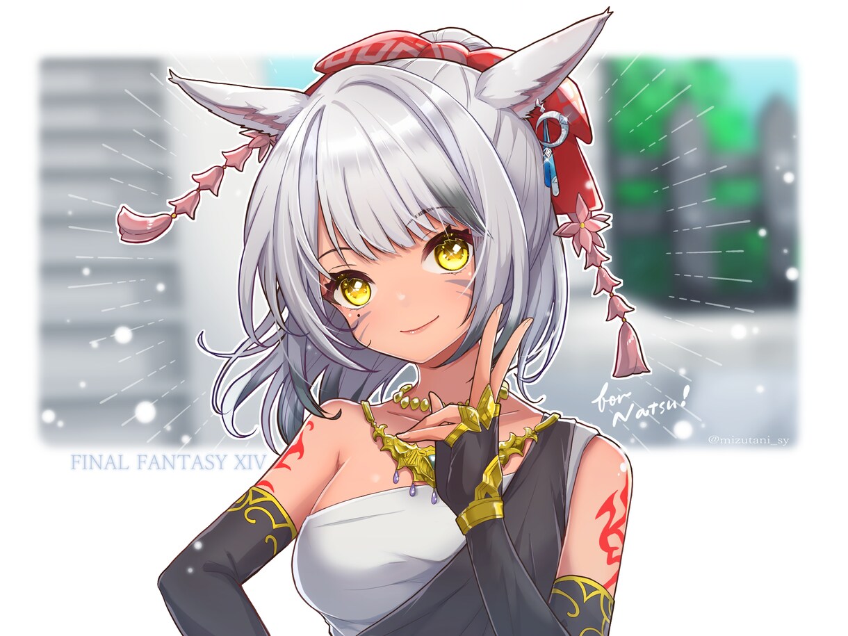 華やかな一枚絵イラスト作成いたします 女の子や少年の華やかなフルカラーイラストをお求めいただけます イメージ5