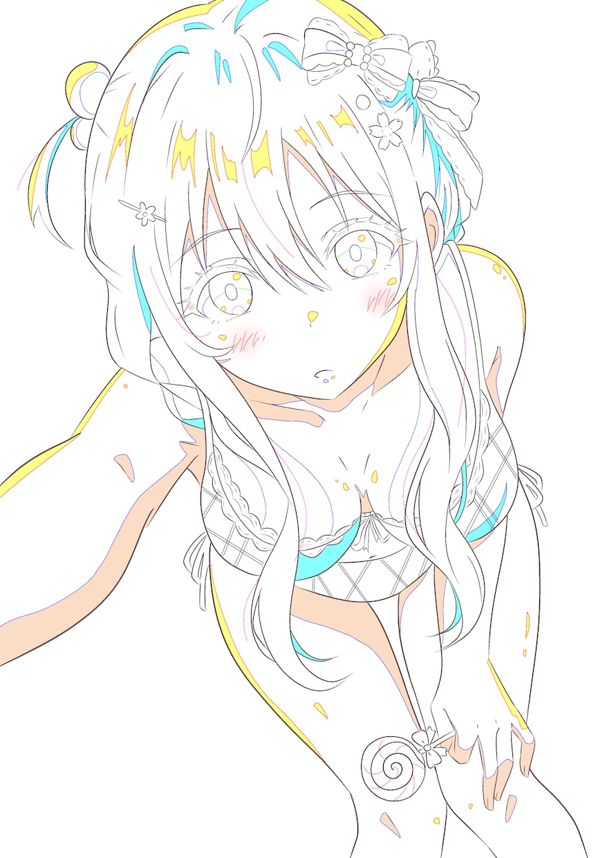 アニメーターがあなたの理想の女の子可愛く描きます アニメ塗りで可愛くカッコよく描きあげます イメージ3