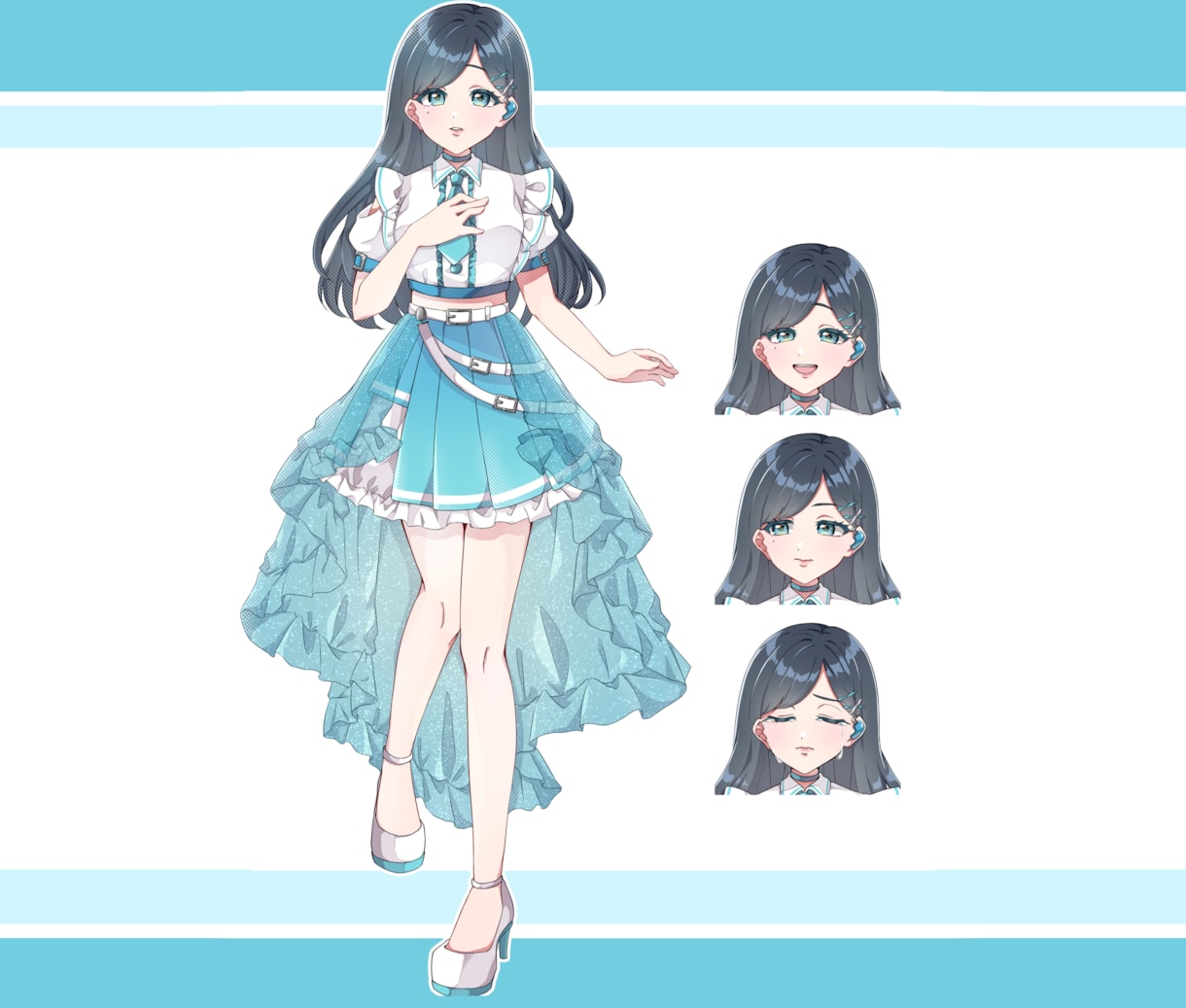 サムネイルやキャラシート、アイコンなど作成します ポップで明るい、可愛らしいイラストを作成します！ イメージ4