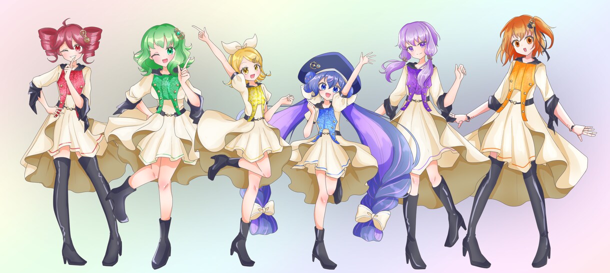 立ち絵描きます 様々な用途で使える立ち絵イラストを描きます イメージ1