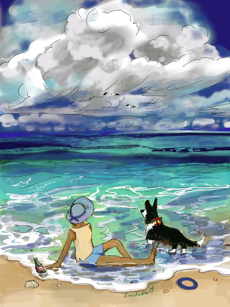 写真からご希望のイメージで詳細イラストを作成します 可愛い動物の残したいイメージ素敵なカードやバナーにも使えます イメージ7