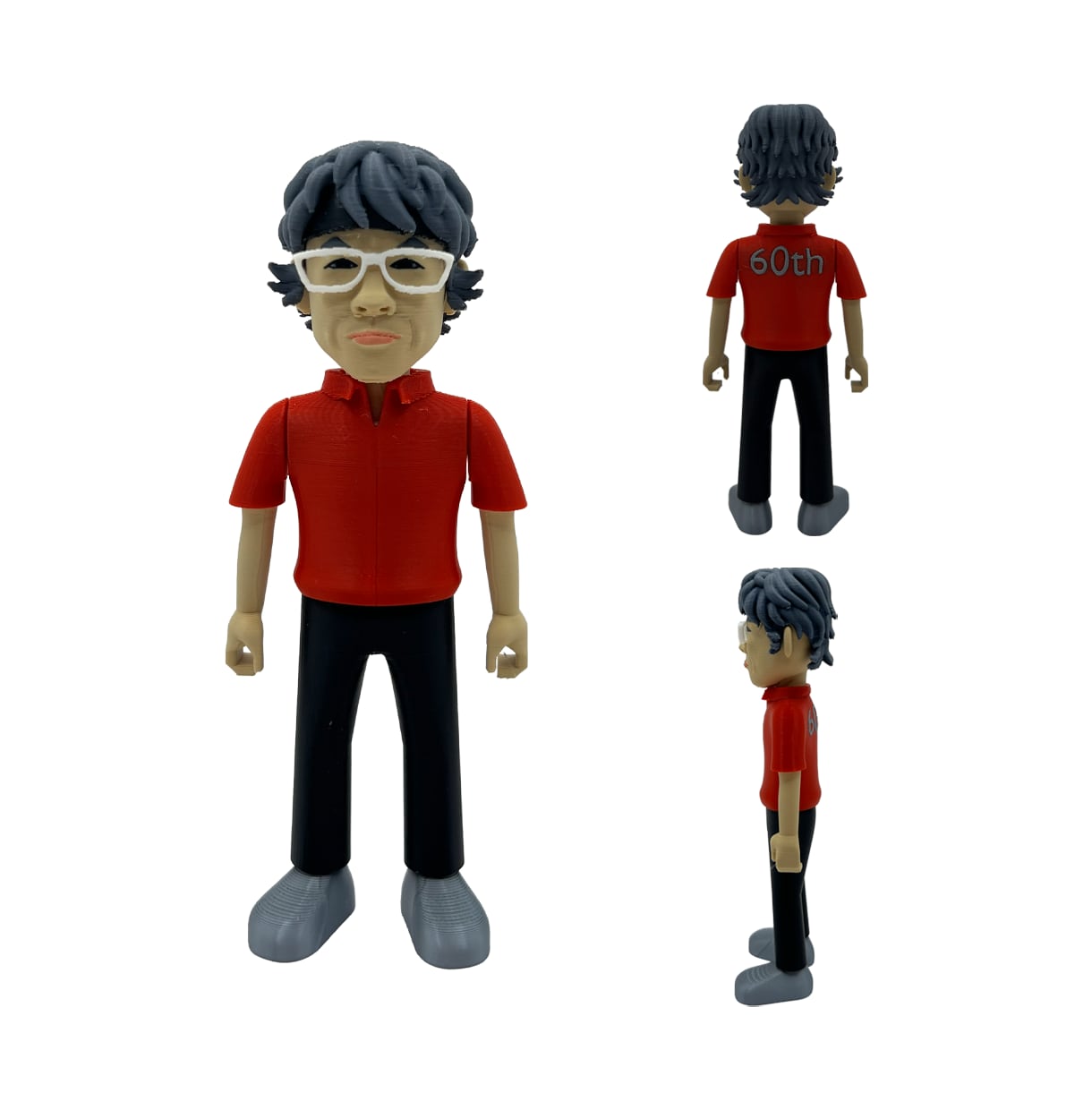 あなたの写真でオリジナルフィギュアを作成いたします 服装や体型も再現！ギフトや個人用におすすめです！ イメージ2