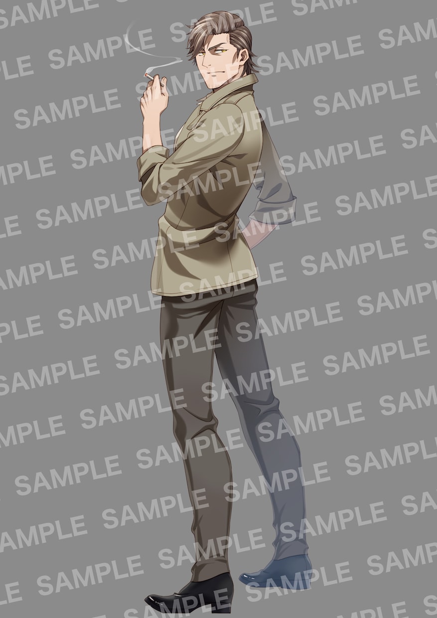 カッコいいおじさん描きます シワや髭のある顔がいい男性キャラは是非おまかせください！ イメージ8