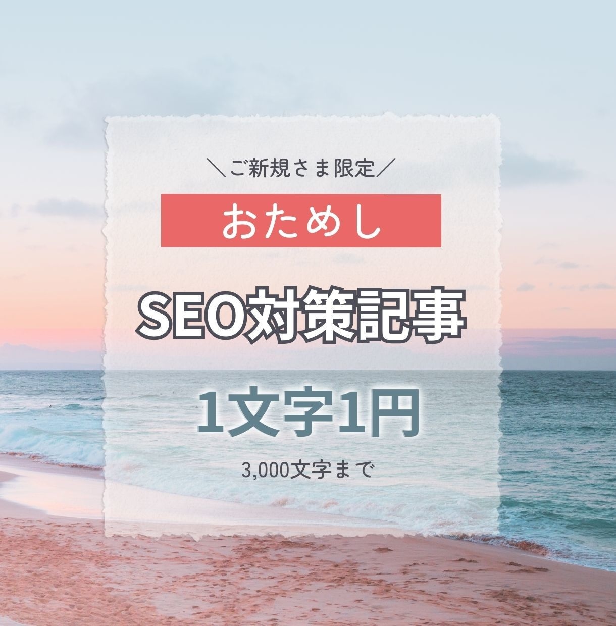 💬ココナラ｜おためし！SEO対策記事を1文字1円で執筆します   ななこ／ライティングとデザイン  
                5.0
     …