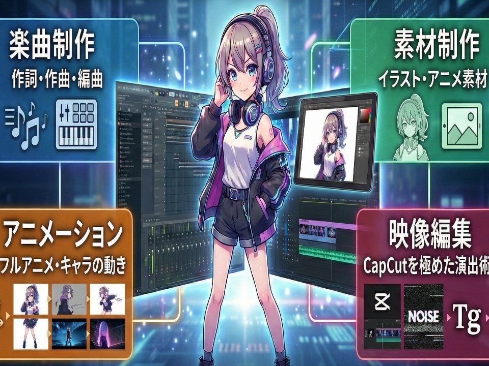 高品質フルアニメーションMV・PV制作します 一度見たら忘れられない。心臓を撃ち抜くフルアニメーションMV イメージ2
