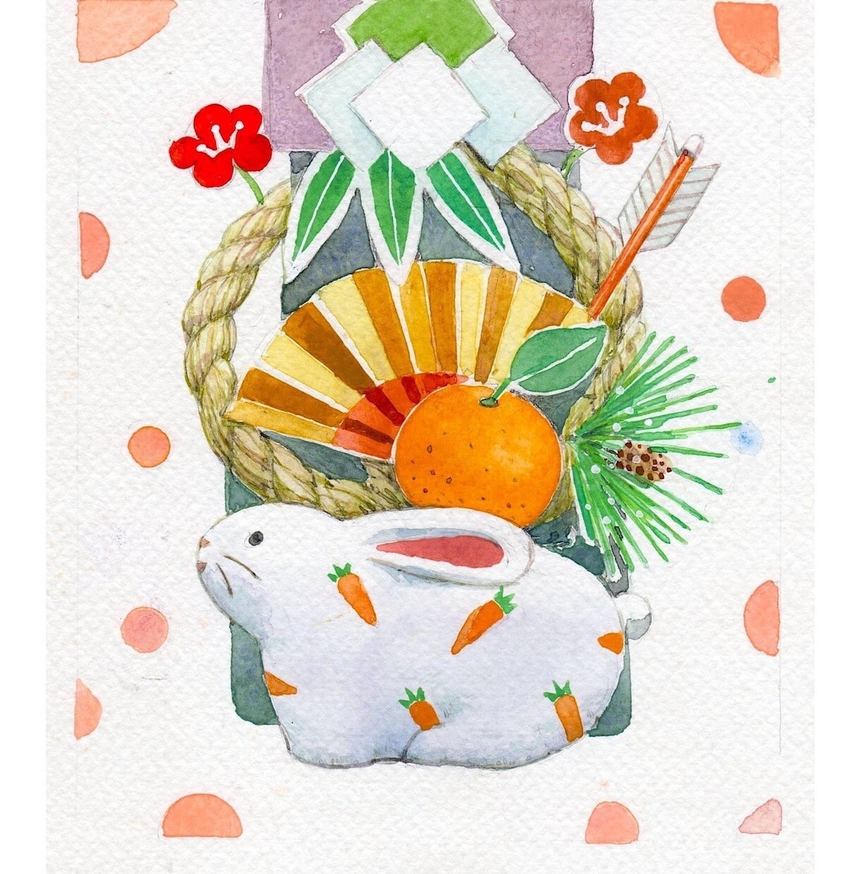オシャレで可愛らしいイラストを描きます 温かく、お洒落に、上品に 制作します。和風・洋風どちらもOK イメージ6
