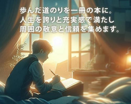 自分史・社史の制作｜ご希望に応じた伝記を作成します 長編原稿を専門とするライターの丁寧な取材と構成立案・執筆 イメージ1